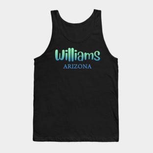 Arizona Williams map arizona state usa arizona tourism Williams tourism Tank Top